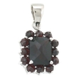 Подвеска из серебра с гранатами Happy Garnets G3169 2010 г инфо 8577r.
