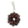 Подвеска из серебра с гранатами Happy Garnets g3167 2010 г инфо 8581r.