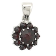 Подвеска из серебра с гранатами Happy Garnets g3054 2010 г инфо 8584r.
