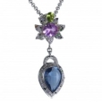Подвеска Серебро 925, кварц 029 353 05 21-01838 2010 г инфо 8627r.