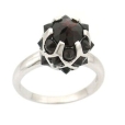 Кольцо из серебра с гранатами Happy Garnets g1040 2010 г инфо 8662r.