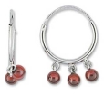 Серьги с фианитом MAW058R 2009 г инфо 8773r.