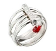 Кольцо с фианитом MAR097RZ 2009 г инфо 8886r.