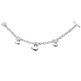 Браслет из серебра с бриллиантом Hot diamonds DL128 2009 г инфо 8891r.
