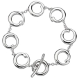 Браслет из серебра с бриллиантом Hot diamonds DL115 2009 г инфо 8892r.