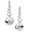 Серьги из серебра с бриллиантами Hot diamonds DE229 2009 г инфо 8901r.