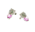 Серьги с изумрудом и фианитом R2A58Z520H 2010 г инфо 9054r.